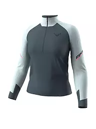 DYNAFIT | Damen Touren Zipshirt Alpine | Hellblau