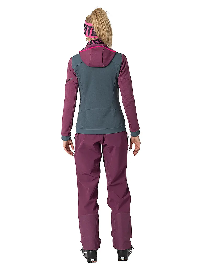 DYNAFIT | Damen Tourenhose Tigard 3L Stretch | beere