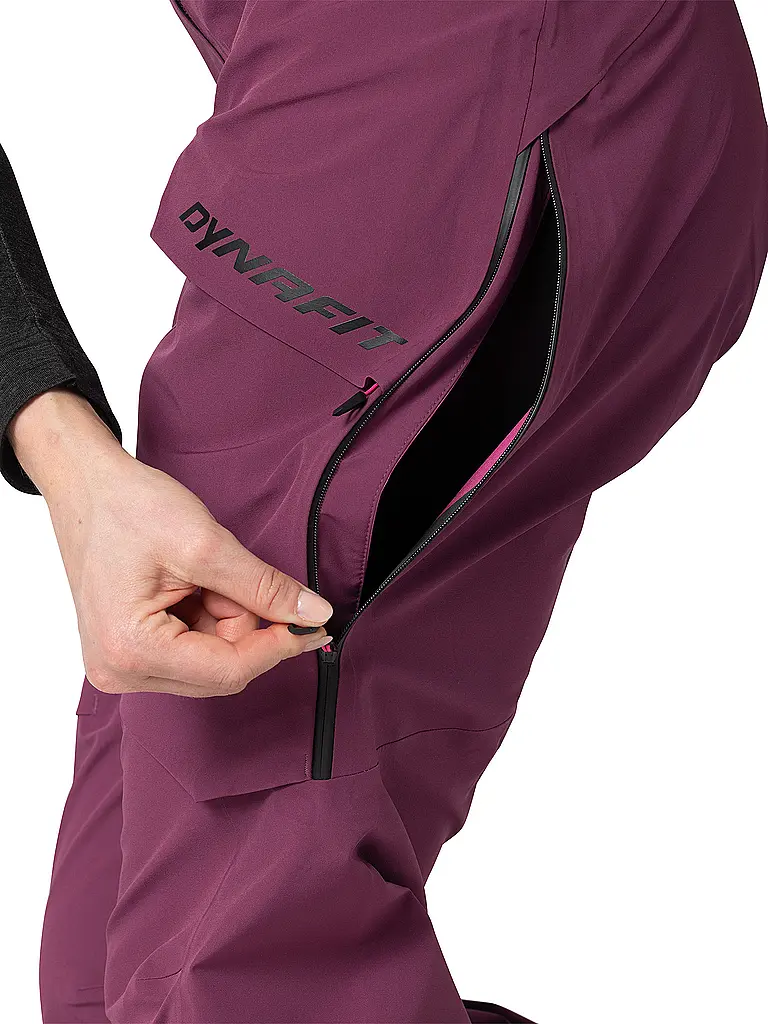 DYNAFIT | Damen Tourenhose Tigard 3L Stretch | beere