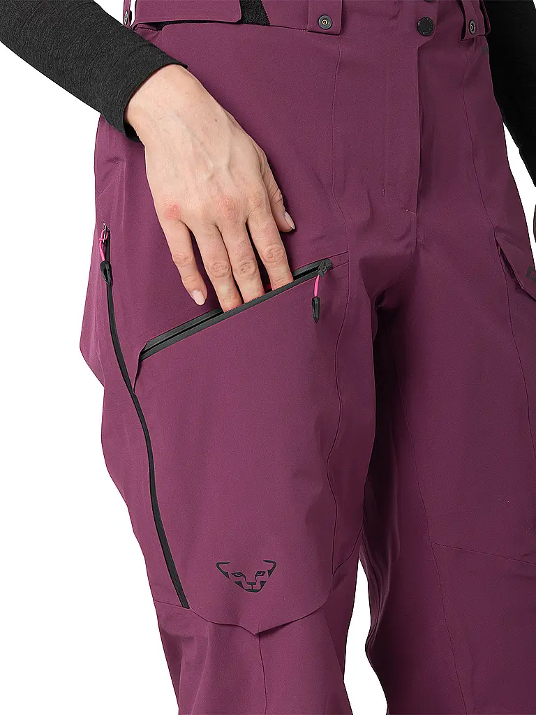 DYNAFIT | Damen Tourenhose Tigard 3L Stretch | beere