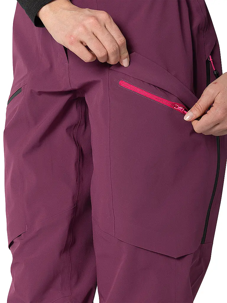 DYNAFIT | Damen Tourenhose Tigard 3L Stretch | beere
