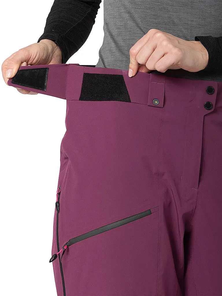 DYNAFIT | Damen Tourenhose Tigard 3L Stretch | beere