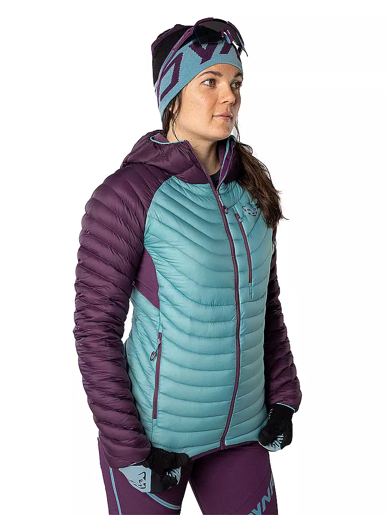 DYNAFIT | Damen Tourenjacke Radical Down RDS Hoodie | blau