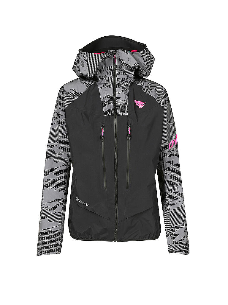 DYNAFIT | Damen Tourenjacke TLT Camo GTX | schwarz