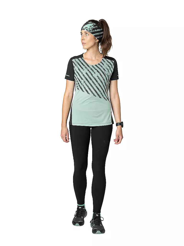DYNAFIT | Damen Tourenshirt Alpine | hellgrün