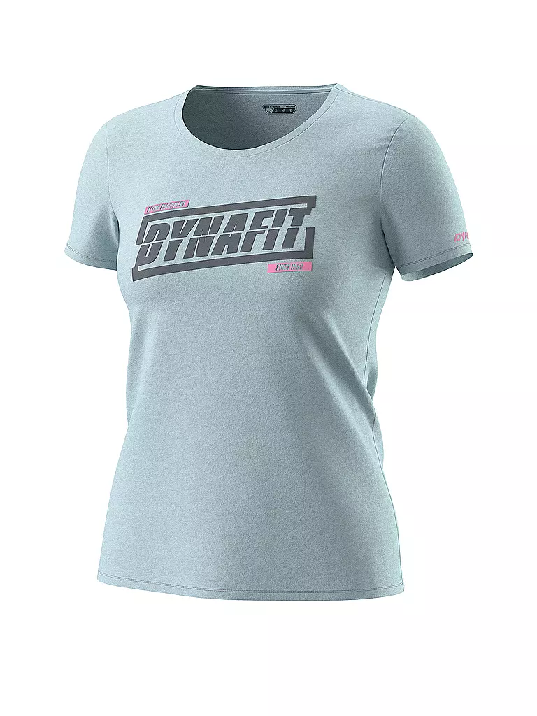 DYNAFIT | Damen Tourenshirt Graphic | hellblau