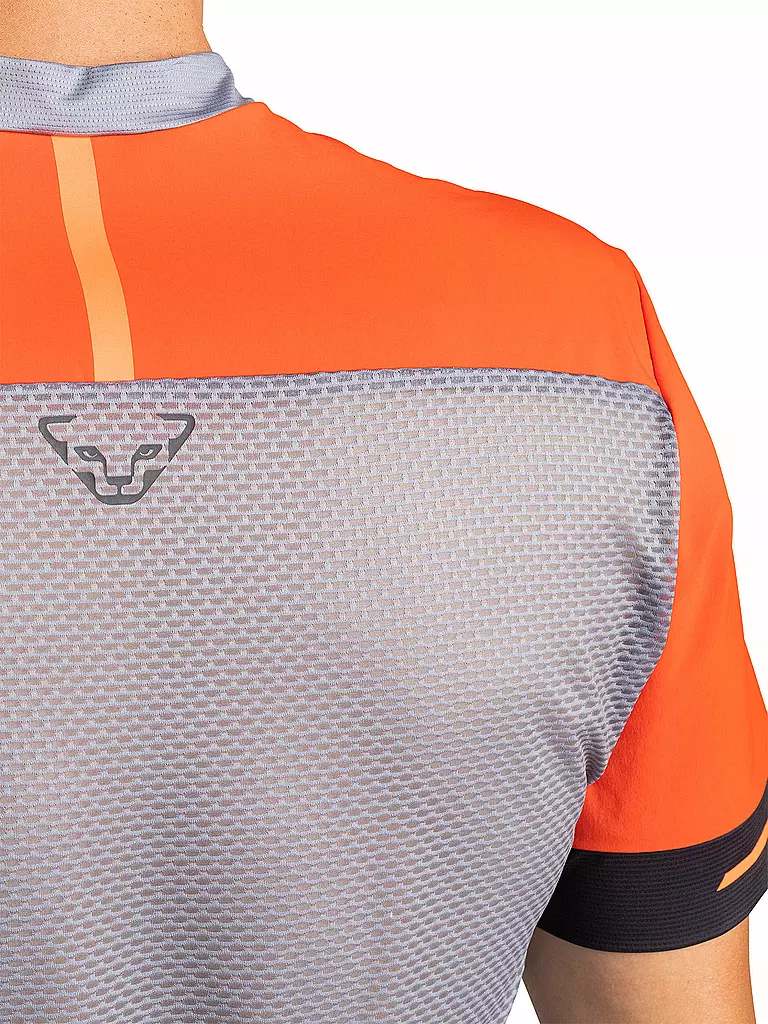 DYNAFIT | Herren Funktionsshirt Ride Full Zip | orange