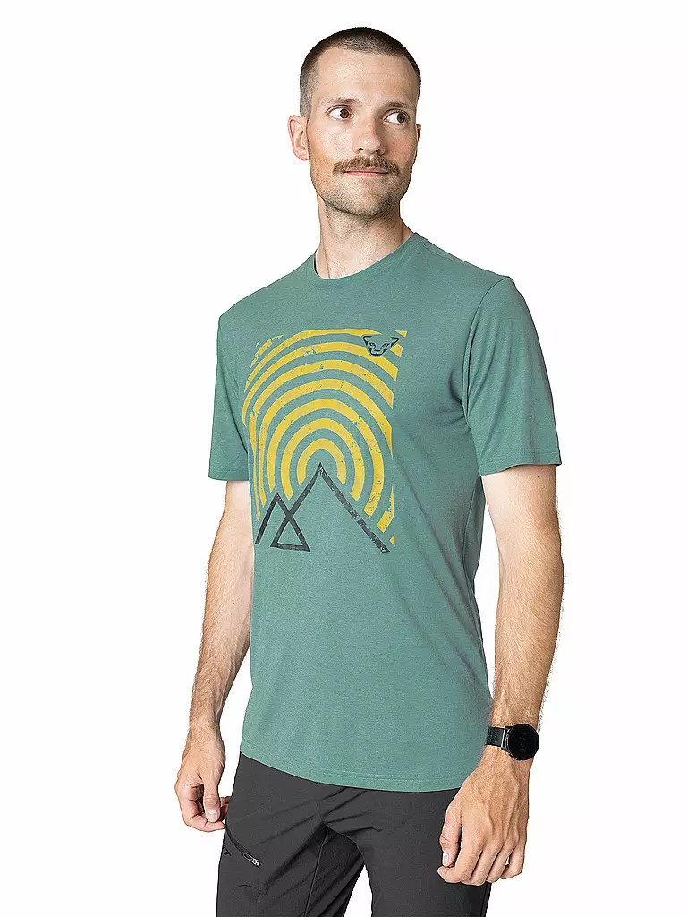DYNAFIT | Herren Funktionsshirt Transalper Graphic | petrol