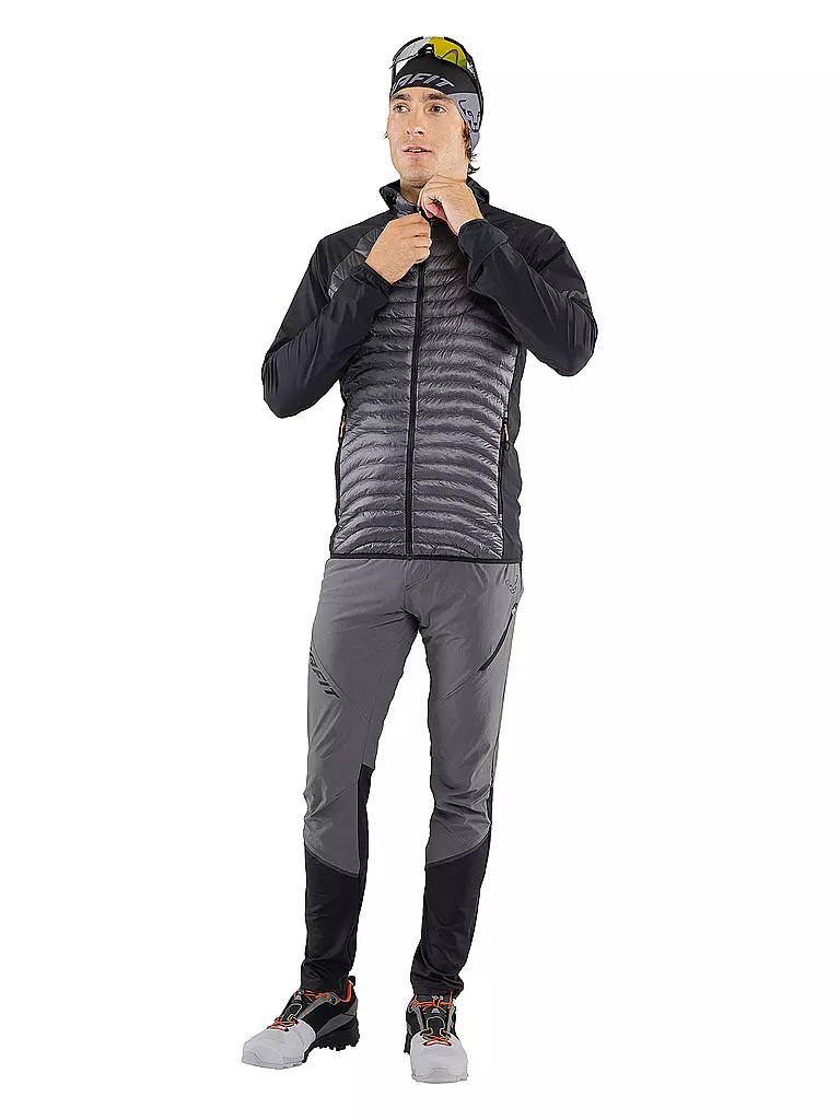 DYNAFIT | Herren Hybridjacke Transalper Hoodie | schwarz