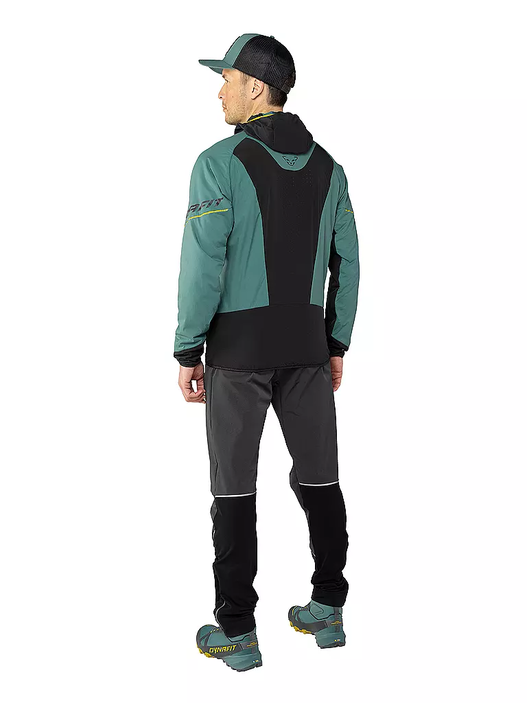 DYNAFIT | Herren Softshelljacke Mezzalama Polartec® Alpha® Hoodie | hellblau