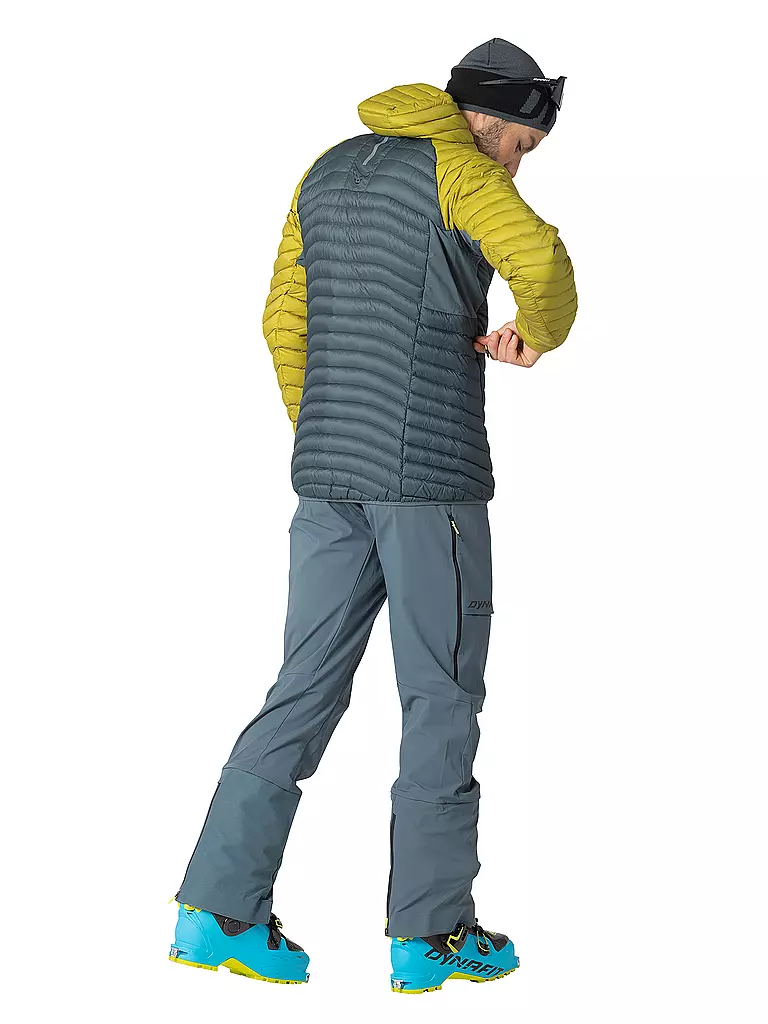 DYNAFIT | Herren Touren Isojacke Radical Down RDS Hoodie | gold