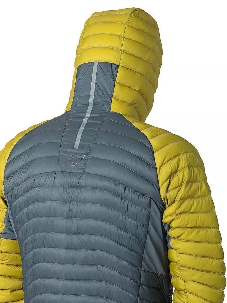 DYNAFIT | Herren Touren Isojacke Radical Down RDS Hoodie | gold