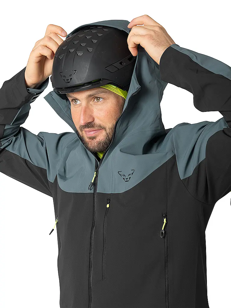 DYNAFIT | Herren Touren Softshelljacke Radical Hoodie | petrol