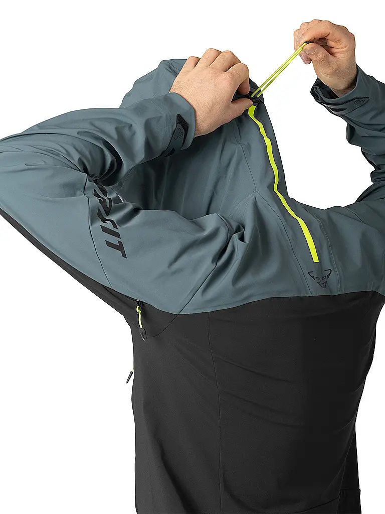 DYNAFIT | Herren Touren Softshelljacke Radical Hoodie | petrol