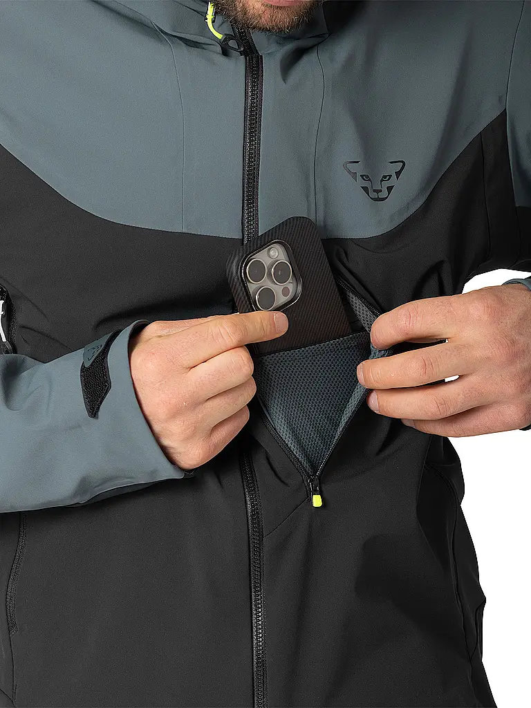 DYNAFIT | Herren Touren Softshelljacke Radical Hoodie | petrol
