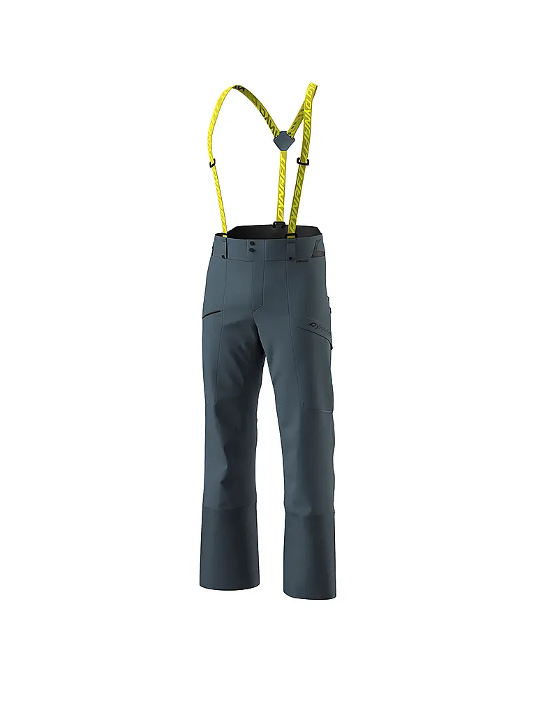 DYNAFIT | Herren Tourenhose Tigard 3L Stretch mit Träger | petrol