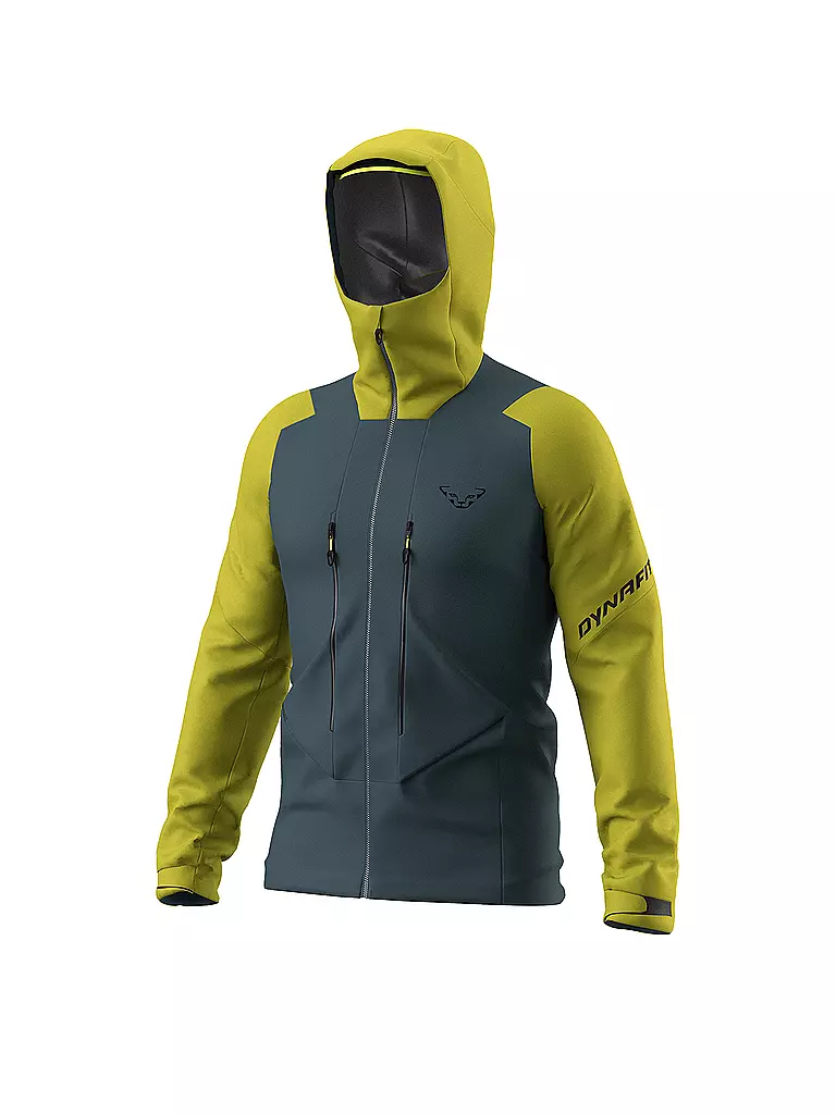DYNAFIT | Herren Tourenjacke Blacklight 3L Hoodie | gold