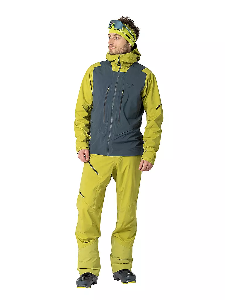 DYNAFIT | Herren Tourenjacke Blacklight 3L Hoodie | gold