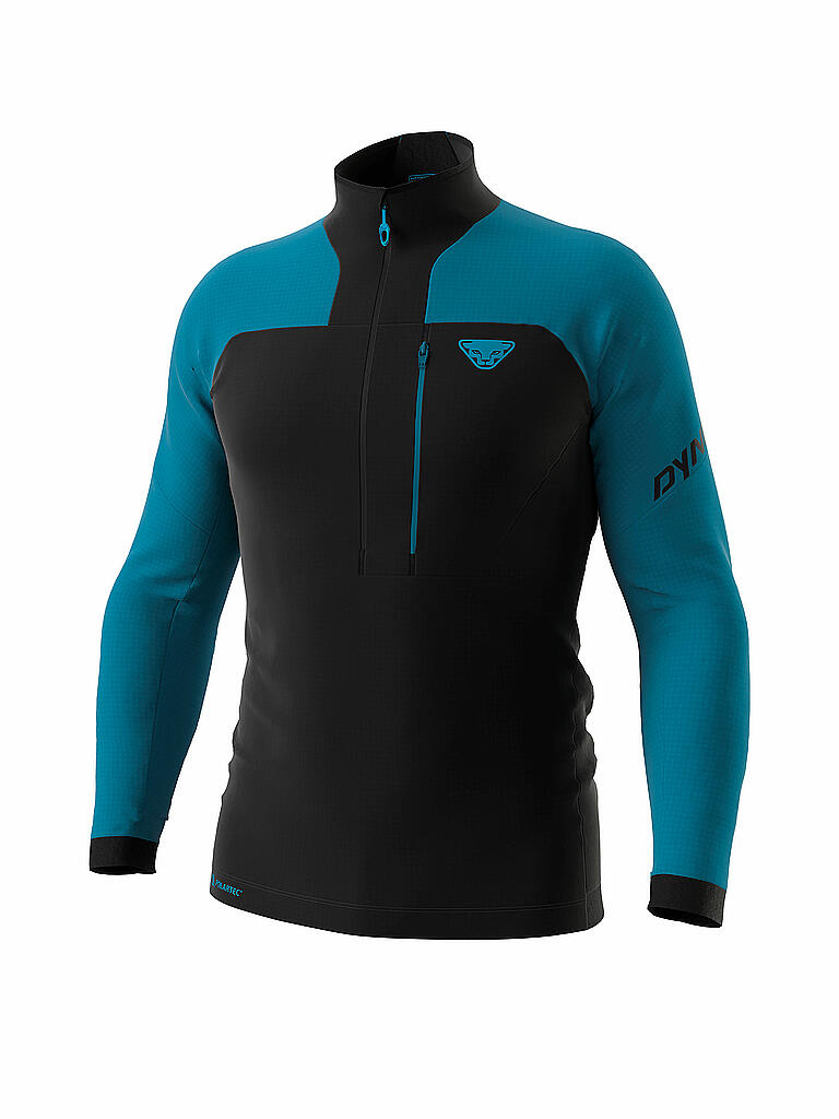 DYNAFIT | Herren Tourenshirt Speed Polartec 1/2 Zip | blau