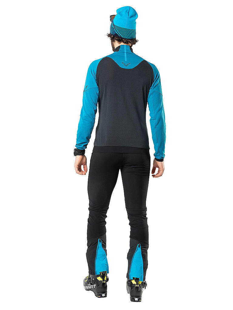 DYNAFIT | Herren Tourenshirt Speed Polartec 1/2 Zip | blau