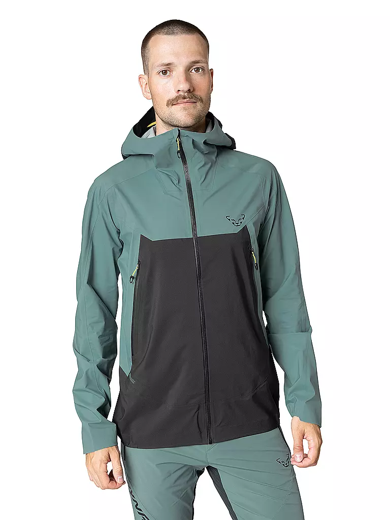 DYNAFIT | Herren Wanderjacke Transalper 3L Hoodie | petrol