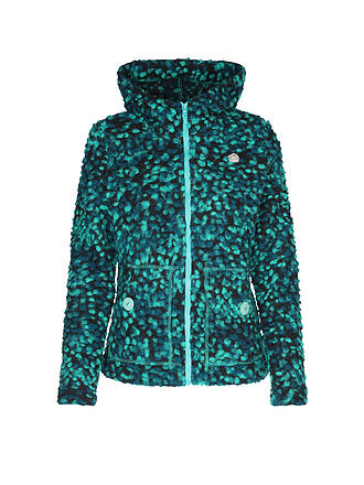 E9 | Damen Fleecejacke Aly Dots Hoodie