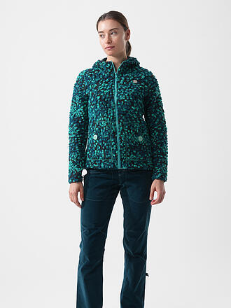 E9 | Damen Fleecejacke Aly Dots Hoodie
