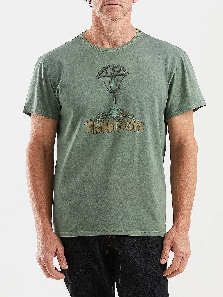 E9 Herren Klettershirt Roots hellgrün | S — Bild 3