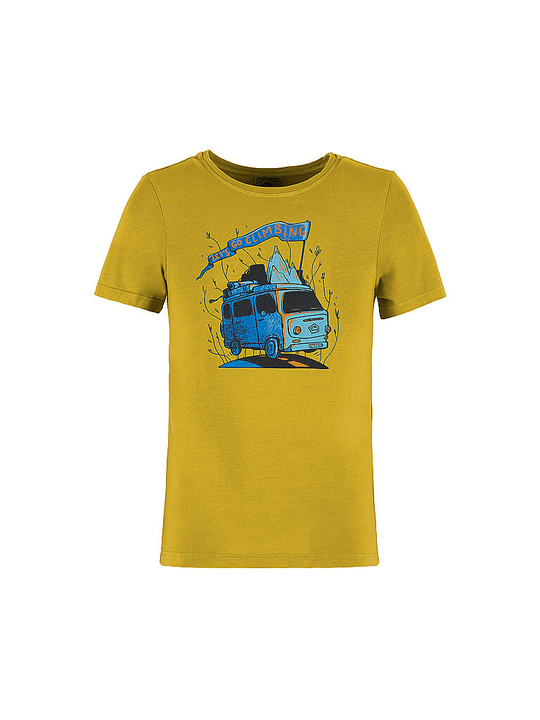 E9 Kinder Klettershirt B-Furgo Bus gold | 128 — Bild 2