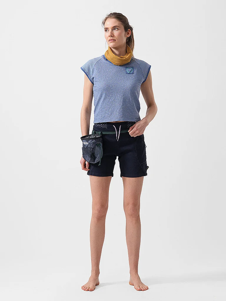 E9 Damen Klettershirt Audrey Crop lila | L — Bild 3