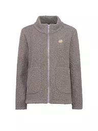 E9 | Damen Fleecejacke Puf2.3 Hoodie | beige