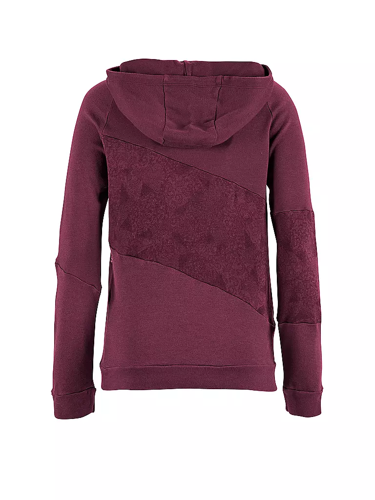 E9 | Damen Kletterhoodie Aida | beere