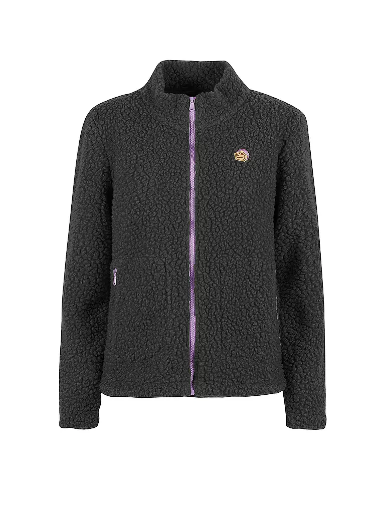 E9 | Damen Kletterjacke Teddyfleece Puf 2.3 | dunkelgrün