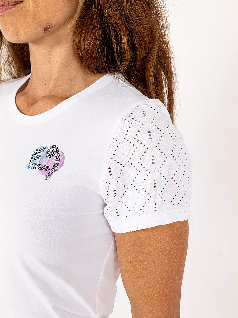 E9 | Damen Klettershirt Light Ball | weiss