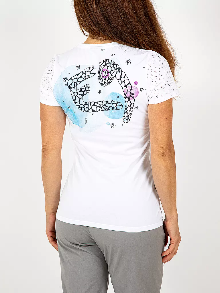 E9 | Damen Klettershirt Light Ball | weiss
