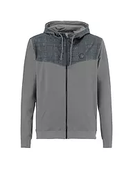 E9 | Herren Fleecejacke Vu Hoodie | grau
