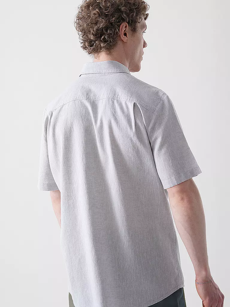 E9 | Herren Kletterhemd Kiwi Leinen | hellgrau