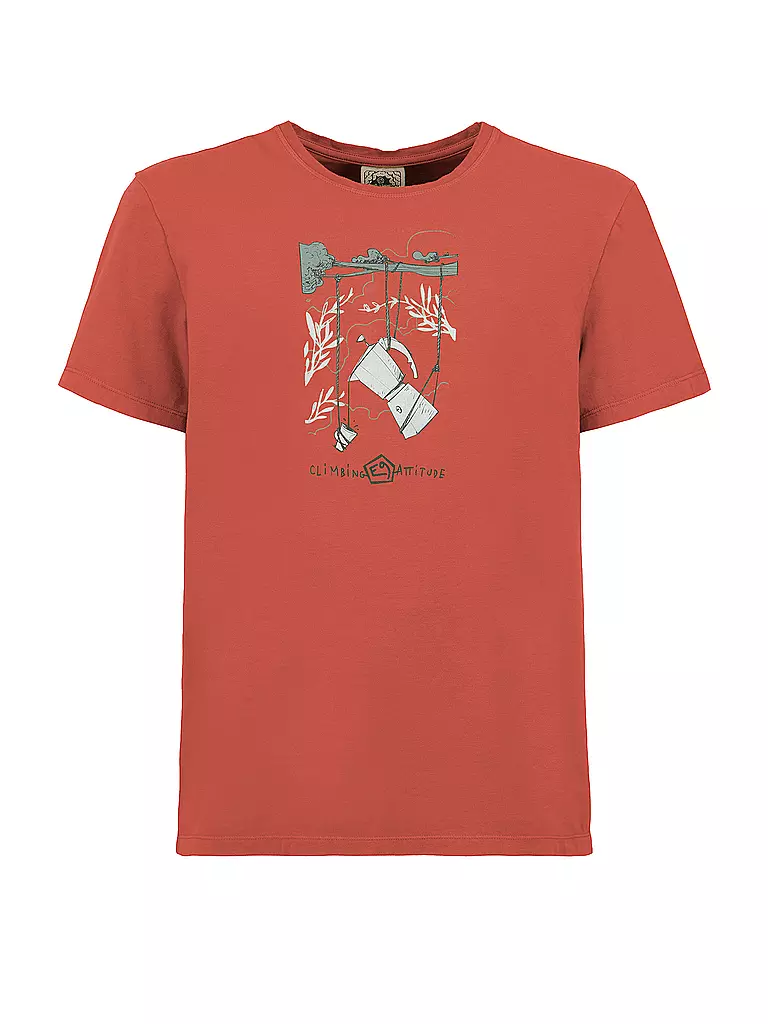 E9 | Herren Klettershirt Bond | dunkelrot