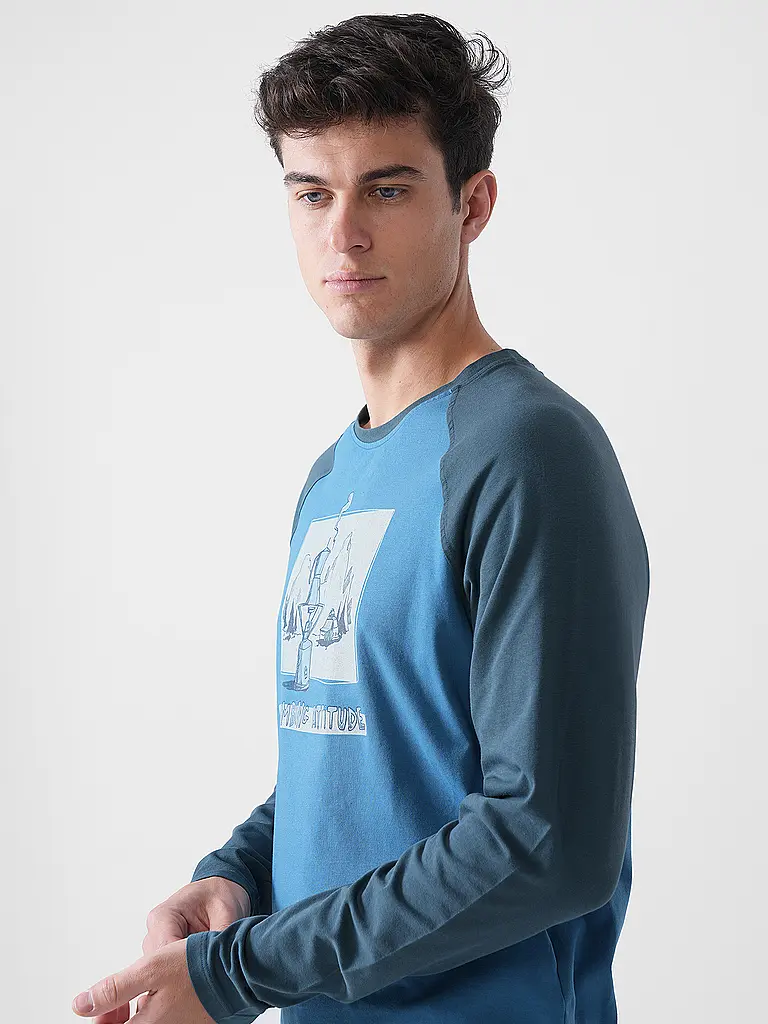 E9 | Herren Klettershirt Long Coffee | 
