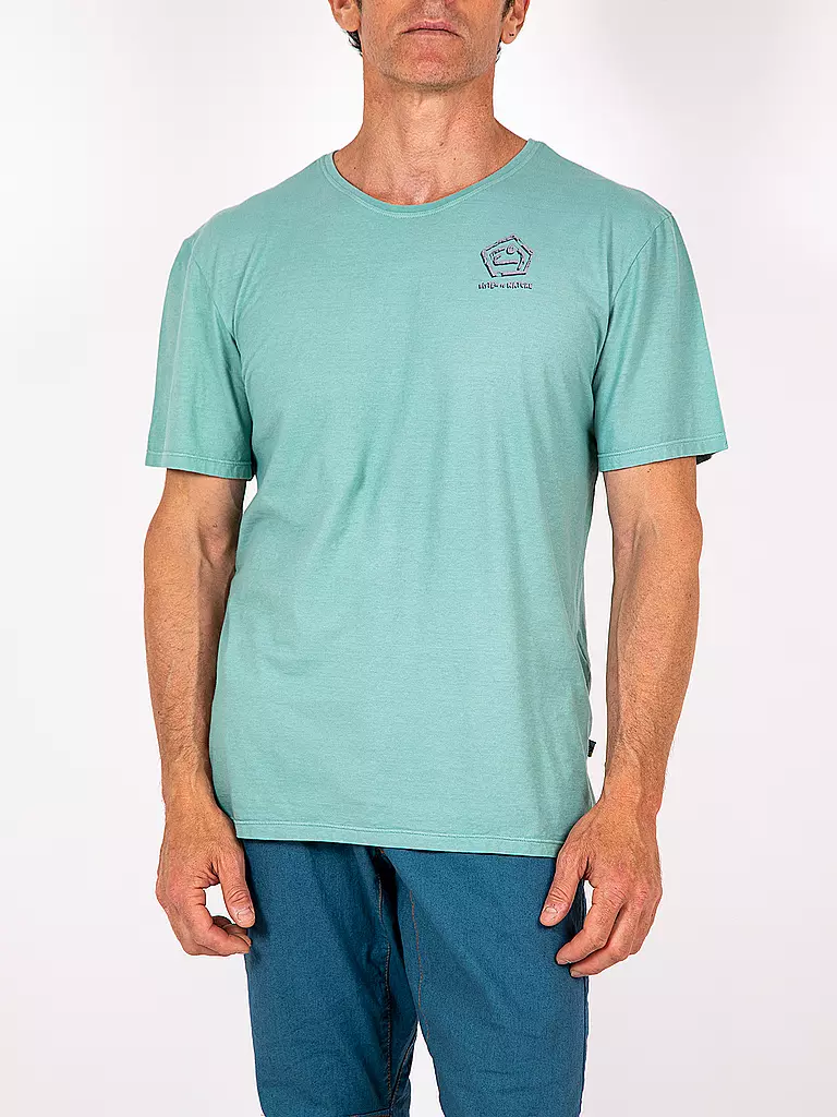 E9 | Herren Klettershirt Sapens | hellgrün