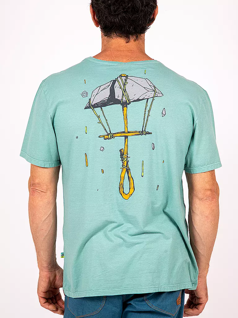 E9 | Herren Klettershirt Sapens | hellgrün