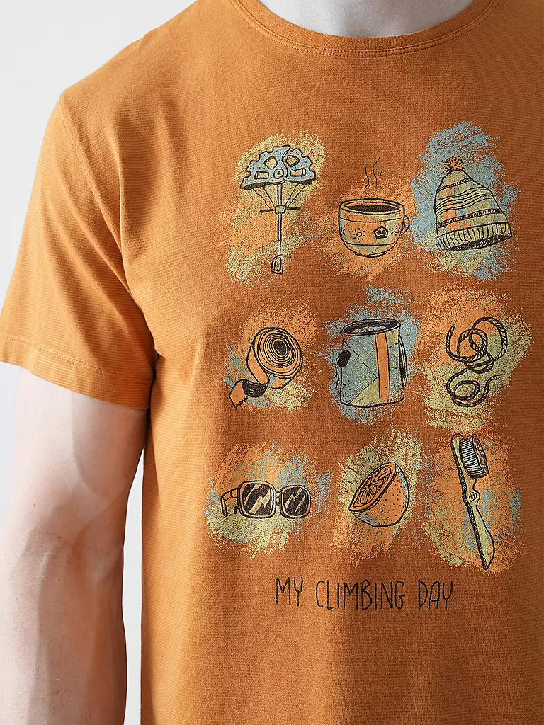 E9 | Herren Klettershirt Things | dunkelgrün