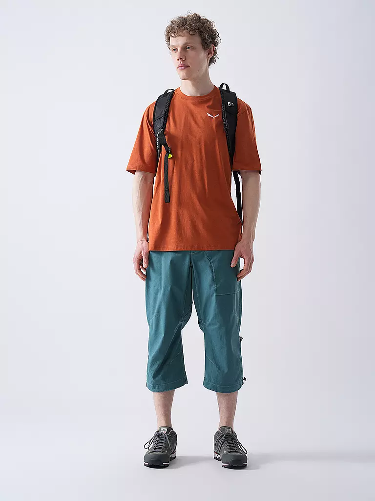 E9 | Herren Klettershort Fuoco Flax 3/4 | petrol
