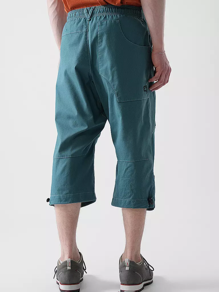 E9 | Herren Klettershort Fuoco Flax 3/4 | petrol