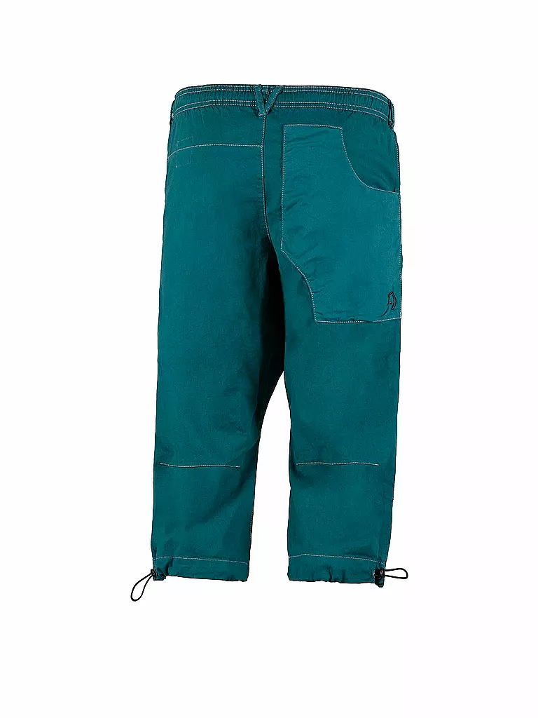 E9 | Herren Klettershort Fuoco Flax 3/4 | petrol
