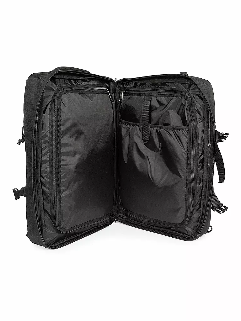 EASTPAK | Reisetasche Tranzpack Strapped Black 42L | schwarz