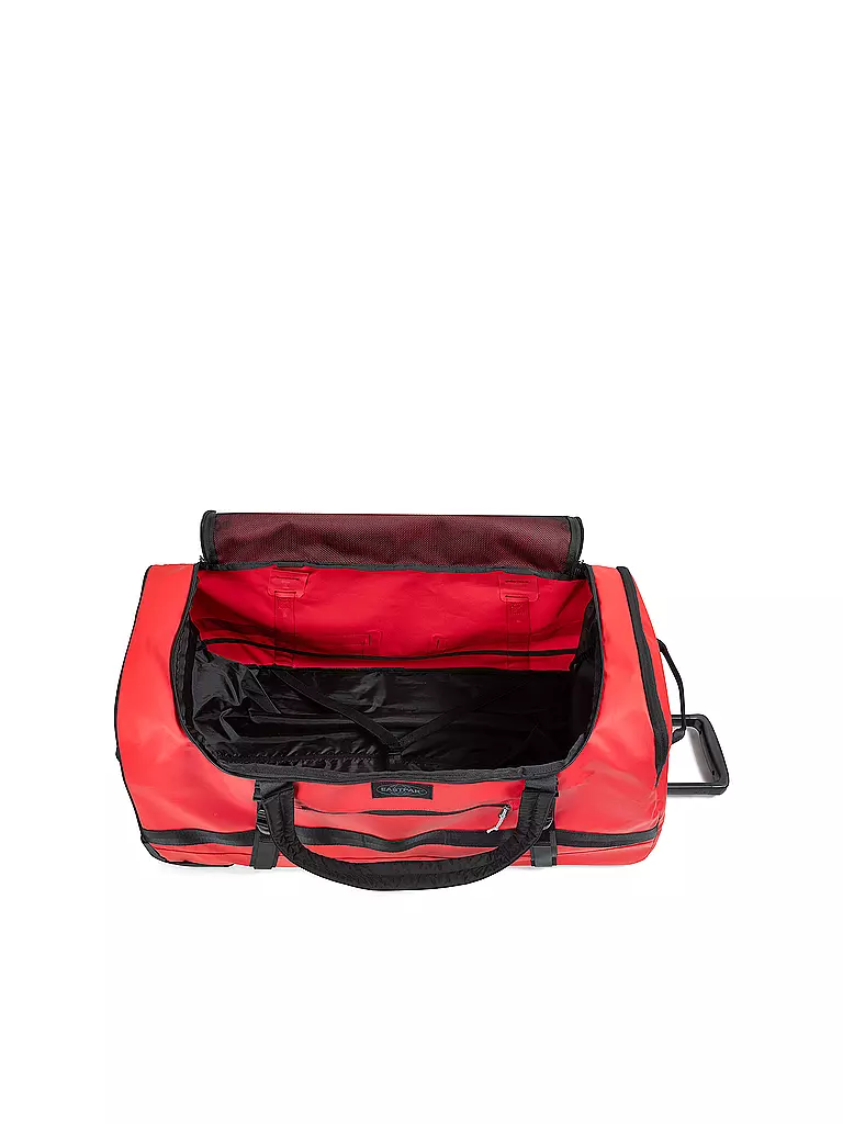 EASTPAK | Reisetrolley Duffelbag L 90L | rot