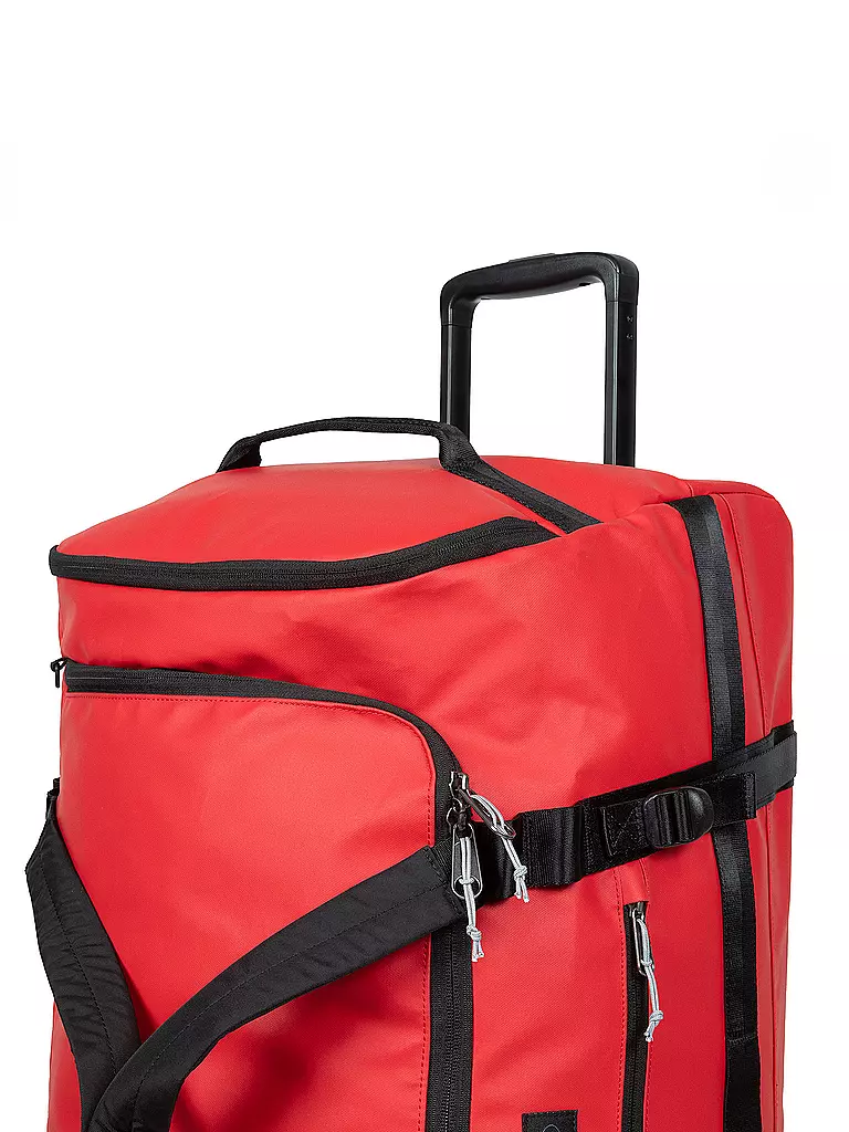 EASTPAK | Reisetrolley Duffelbag L 90L | rot