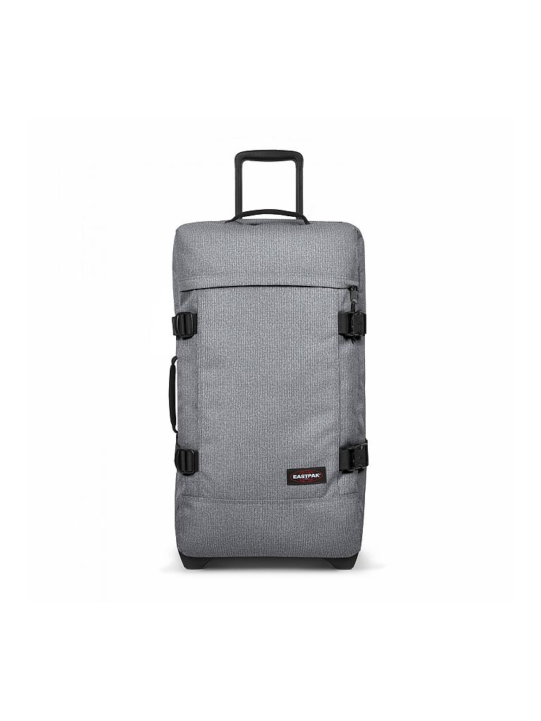 Valise Cabine EASTPAK Tranverz M - Tissu Hydrofuge - Roues - Verrou TSA - Couleur Dots Black Silver