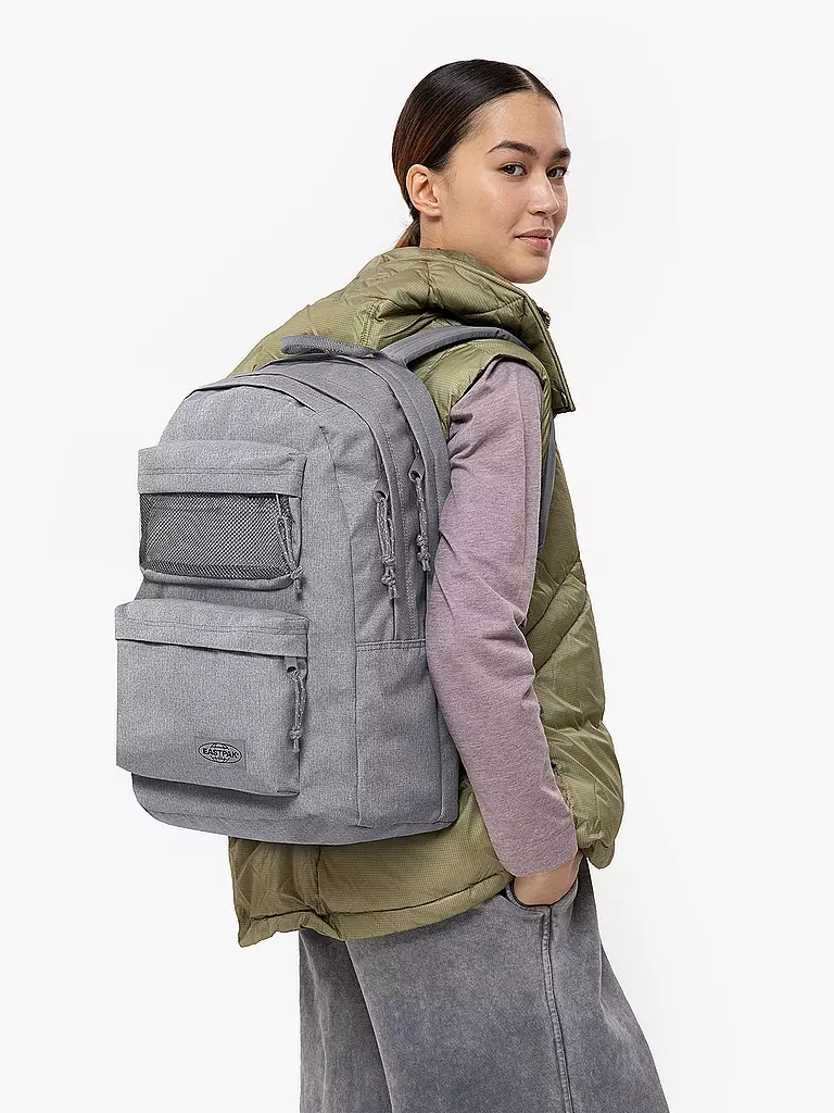 EASTPAK | Rucksack Double Office 30L | hellgrau